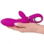 Вібратор XouXou Super Soft Silicone Rechargeable Rabbit Vibrator, рожевий - Фото №4