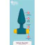 Анальна пробка з вібрацією Love Signal Wave Buzzer, бірюзова - Фото №8