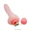 Вібратор Bendable Vibrating Dong, тілесний - Фото №7