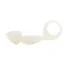 Набор из 2 предметов Bottoms Up Butt Silicone Anal Toy Set, белый - Фото №5