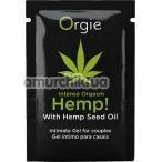 Збуджуючий гель Orgie Intense Orgasm Hemp, 2 мл - Фото №1