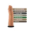 Фаллоимитатор для страпона Lock On Argonite 8 Inch Dildo, телесный - Фото №4