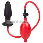 Анальний розширювач Expandable Butt Plug, чорно-червоний - Фото №1
