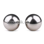 Вагінальні кульки Noir Stainless Steel Kegel Balls, срібні - Фото №1
