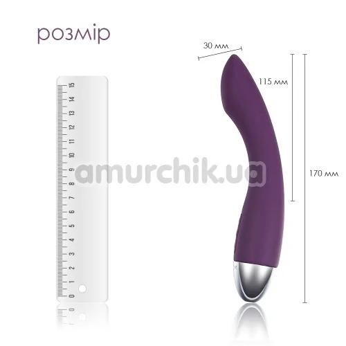 Вибратор для точки G Svakom Amy, фиолетовый