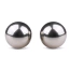 Вагинальные шарики Noir Stainless Steel Kegel Balls, серебряные - Фото №1
