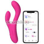 Вибратор с подогревом и пульсацией Lovense Osci 3, розовый - Фото №1