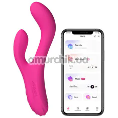 Вибратор с подогревом и пульсацией Lovense Osci 3, розовый - Фото №1