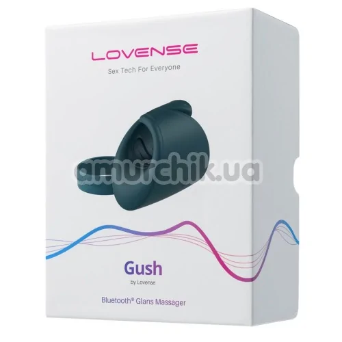 Вібромасажер для члена Lovense Gush, темно-бірюзовий