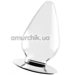 Анальная пробка Flawless Clear Anal Plug 4.5, прозрачная - Фото №1