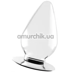 Анальна пробка Flawless Clear Anal Plug 4.5, прозора - Фото №1