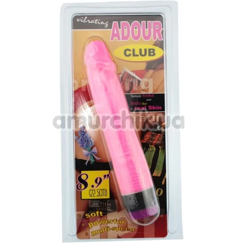 Вибратор Adour Club 8.9, розовый