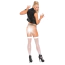 Чулки Elegant Moments Fishnet Thigh High With Back Seam, белые - Фото №2