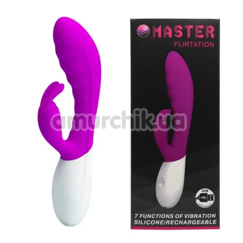 Вибратор Master Flirtation, розовый