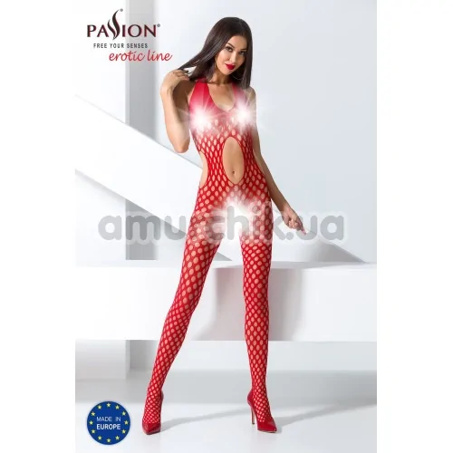 Комбинезон Passion Free Your Senses BS065, красный