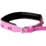 Ошейник DS Fetish Leather Collar Jewel, розовый - Фото №2