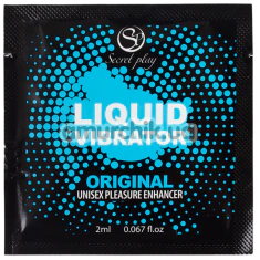Збуджуючий гель з ефектом вібрації Secret Play Liquid Vibrator Original, 2 мл - Фото №1