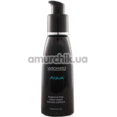 Лубрикант Wicked Aqua Waterbased на водной основе, 60 мл - Фото №1