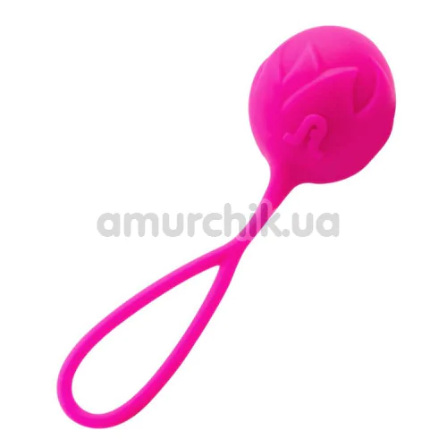 Вагінальна кулька Adrien Lastic Mia Single Soft-Tone Ball, рожева - Фото №1