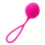 Вагінальна кулька Adrien Lastic Mia Single Soft-Tone Ball, рожева - Фото №1