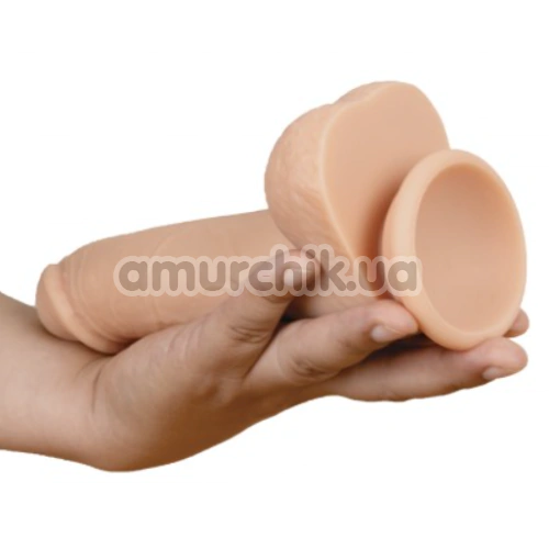 Фаллоимитатор S Pleasures Realistic Ricardo 10, телесный