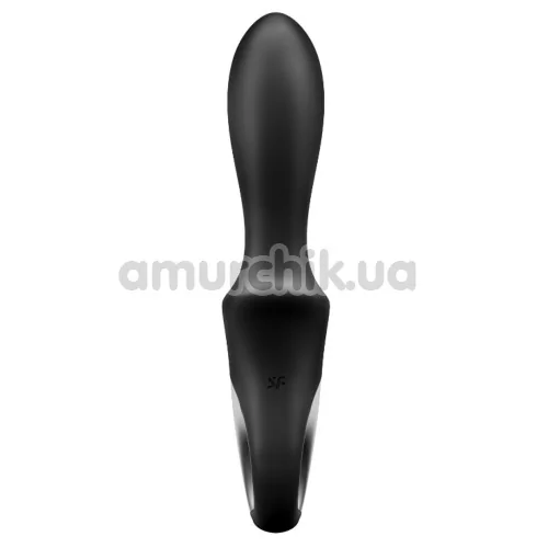 Вибратор с подогревом Satisfyer Heat Climax, черный