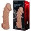 Насадка на пеніс Kokos Cock Sleeve CS.002-M, тілесна - Фото №3