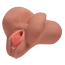 Искусственная вагина и анус PDX Plus Pick Your Pleasure Stroker, светло-коричневая - Фото №2