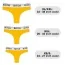 Вібротрусики Lovetoy Ingen Bitch Vibrating Panties, жовті - Фото №15