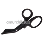Ножиці для бондажу Ouch! Bondage Safety Scissor, чорні - Фото №1