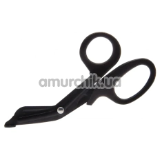 Ножницы для бондажа Ouch! Bondage Safety Scissor, черные - Фото №1