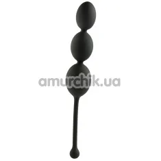 Анальные шарики Malesation Anal Balls, чёрные - Фото №1
