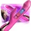 Вибратор с подогревом Leten Automatical Thrusting Vibrator, розовый - Фото №6
