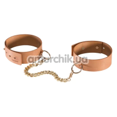 Фіксатори для ніг Bijoux Indiscrets Maze Knee Cuffs, коричневі - Фото №1