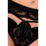 Комплект Passion Free Your Senses Tonya Set, чорний: бюстгальтер + трусики + пояс для панчіх - Фото №5
