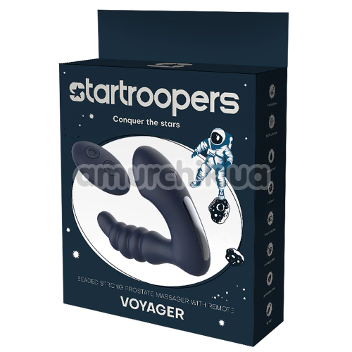 Вибростимулятор простаты Startroopers Voyager, синий