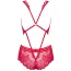 Боди Obsessive 853-TED-3, красное - Фото №6