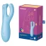 Клиторальный вибратор Satisfyer Threesome 4, голубой - Фото №8