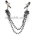 Затискачі для сосків Art of Sex Nipple Сlamps Sexy Jewelry, чорні - Фото №1
