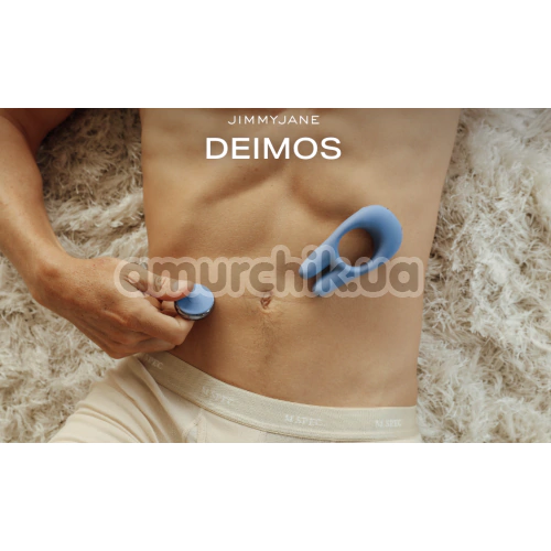 Віброкільце для члена Jimmyjane Deimos, синє