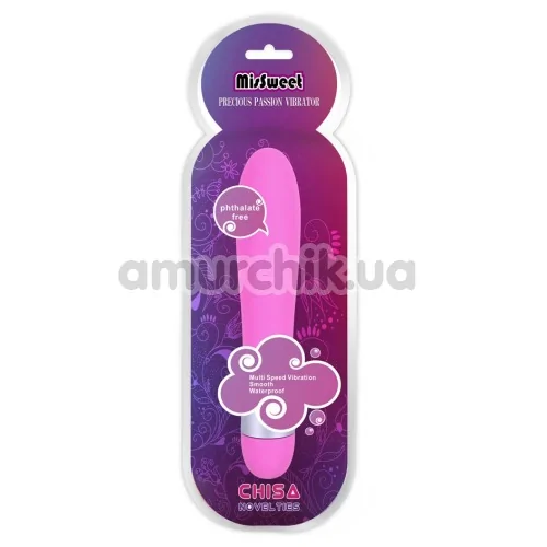 Вибратор MisSweet Precious Passion Vibrator, розовый