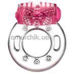 Віброкільце для члена Play With Me Arouser Vibrating C-Ring, рожеве - Фото №1