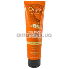 Лубрикант с эффектом вибрации Orgie Lube Tube Vibe! Medium Pina Colada - пина колада, 100 мл - Фото №1