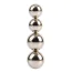 Зажимы для сосков Sins Inquisition Mighty Magnetic Nipple Orbs Kit, серебряные - Фото №1