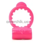Виброкольцо Neon Vibrating Cockring, розовое - Фото №1