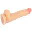 Фалоімітатор Real Touch S Real Beats Dong 7.8 Inch Dildo No.02, тілесний - Фото №5