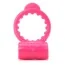 Виброкольцо Neon Vibrating Cockring, розовое - Фото №1