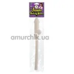 Коктейльная трубочка в форме пениса Jumbo Sucking Straw светящаяся в темноте - Фото №1
