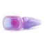 Анальная пробка Crystal Jellies Medium, 14 см фиолетовая - Фото №5