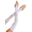 Перчатки Leg Avenue Floral Net Extra Long Gauntlet Arm Warmers, белые